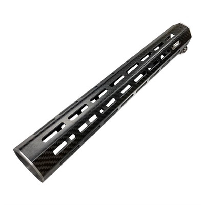 AR-15 Carbon Fiber Free Float Tube - 15" AR-15 M-Lok Carbon Fiber Free Float Tube