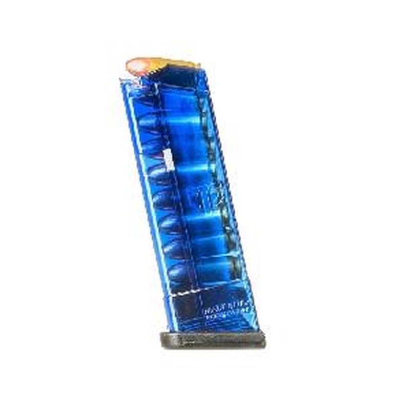 ETS Glock 43 9mm Handgun Magazine Blue, 9-Round