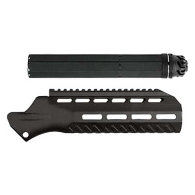 Desert Tech DT/OSS MDR 5.56 suppressor kit with black handguard