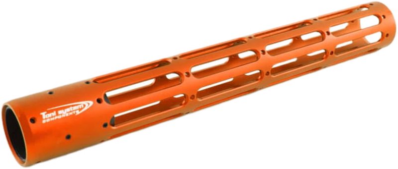 Toni System AR9 Handguard 4 Slots - Length 310mm Orange