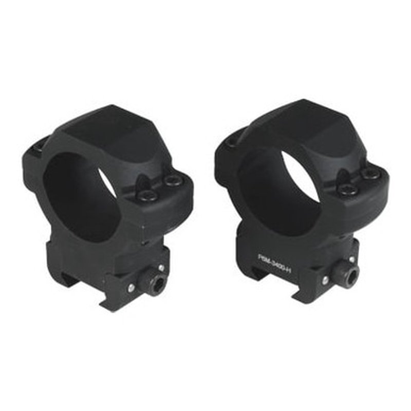 US Optics P6M High Windage Adjustable 34mm Scope Rings