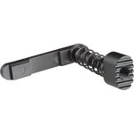 Strike Industries ARSMCBLK Magazine Catch made of Steel with 6061-T6 Aluminum Release Button & Black Finish for AR-Platform