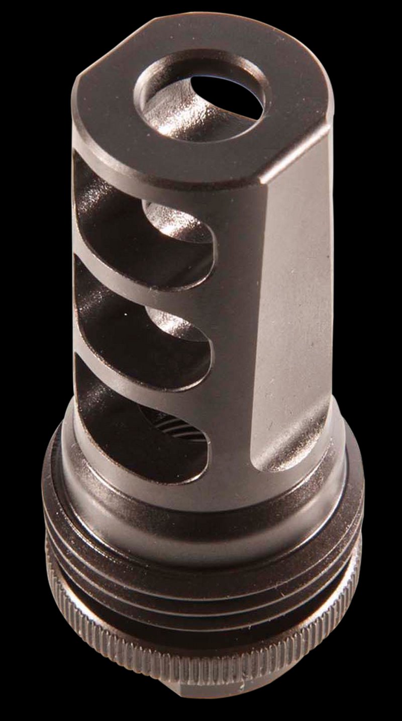 SilencerCo ASR 3-Port Muzzle Brake 5/8x24 Threads for .30 Cal Rifles AC591