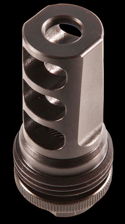 SilencerCo ASR 3-Port Muzzle Brake 5/8x24 Threads for .30 Cal Rifles AC591
