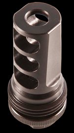 SilencerCo ASR 3-Port Muzzle Brake 5/8x24 Threads for .30 Cal Rifles AC591