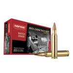 Norma Dedicated Precision .223 Remington 69gr Golden Target BTHP Ammo (20/10)