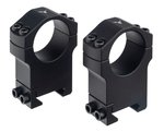 TRYBE Optics Advanced Scope Rings 30mm Extra High Black