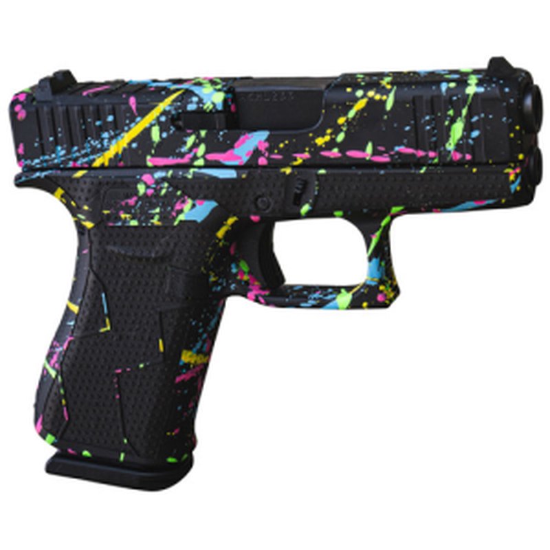 Glock G43X 9mm Pistol 3.41 in Barrel Black Paint Finish