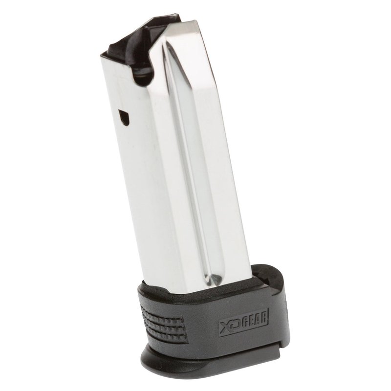 Springfield XD Sub-Compact 9mm 10-Round Factory Magazine Stainless Steel Pinky Extension