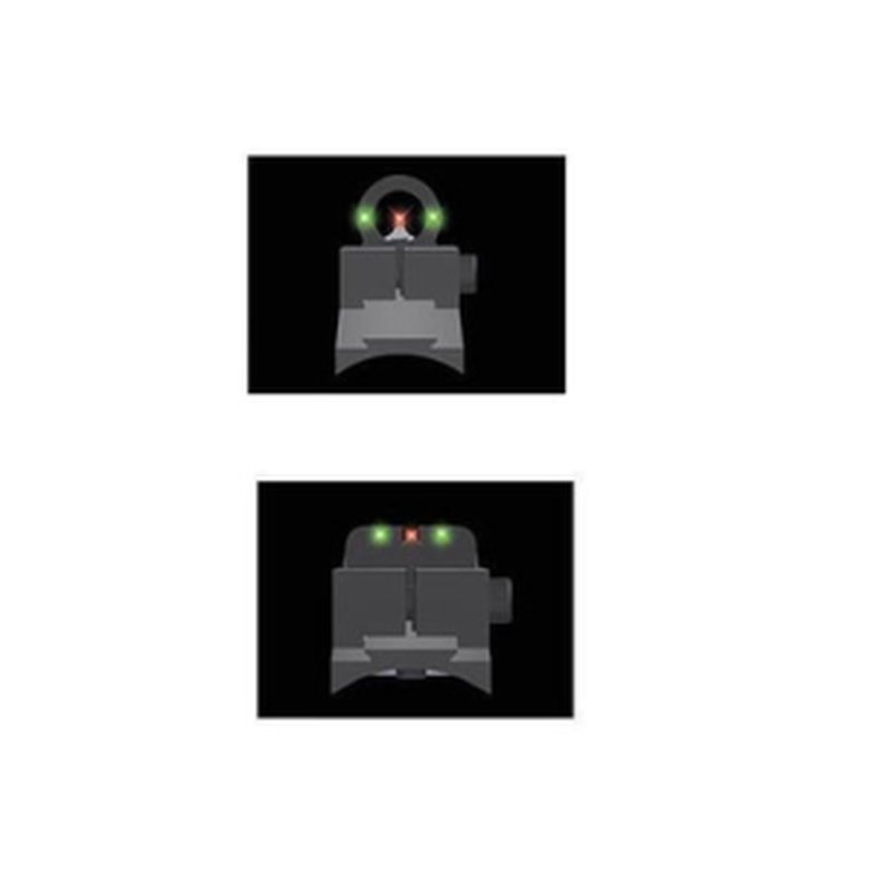 TruGlo Muzzle-Brite XTRM Ghost Universal Notched Rear Sight