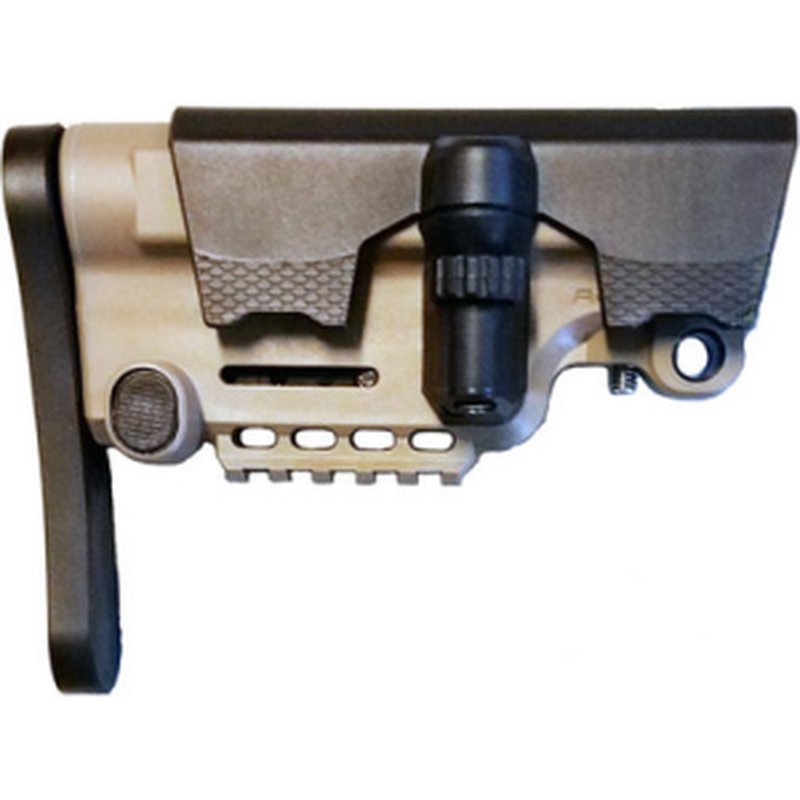 American Built Arms Urban Sniper AR Nylon Stock w/ 0.75" Cheek Riser & 1913 Rail