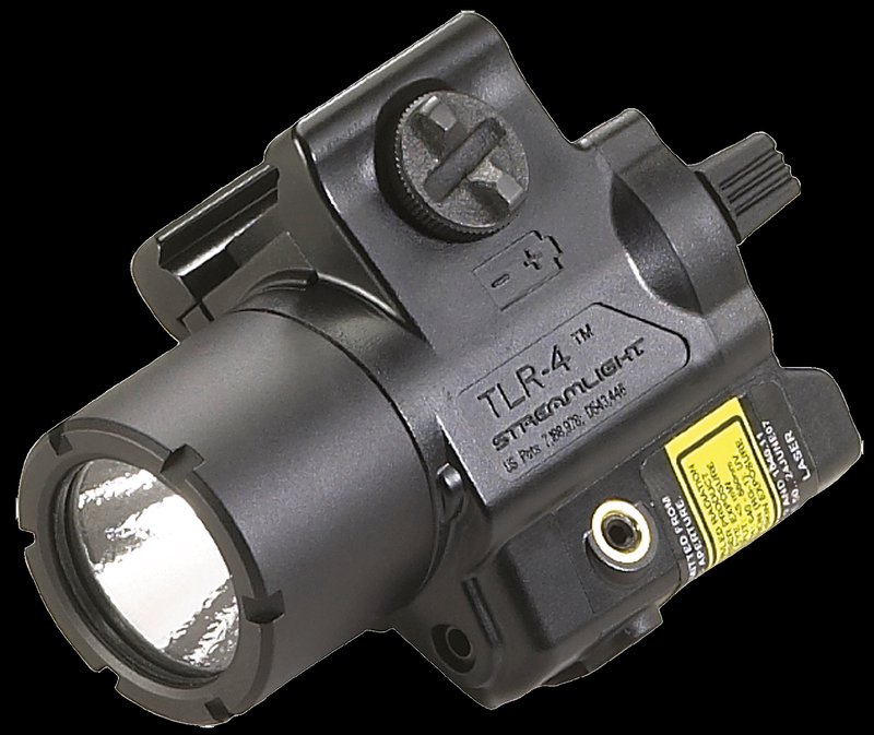 Streamlight TLR-4 Pistol Light with Red Laser C4 LED 170 Lumens Rail-Mounted