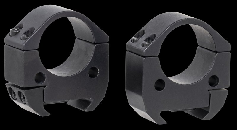 Talley TMS Scope Rings 1in 6061 Aluminum Black Anodized