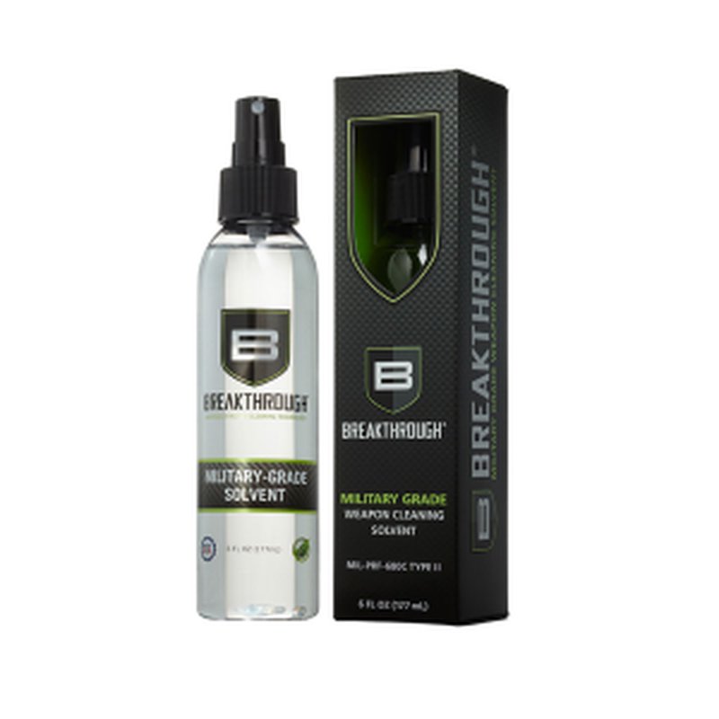 Breakthrough Military-Grade Solvent 6oz Spray Bottle Gun Cleaner