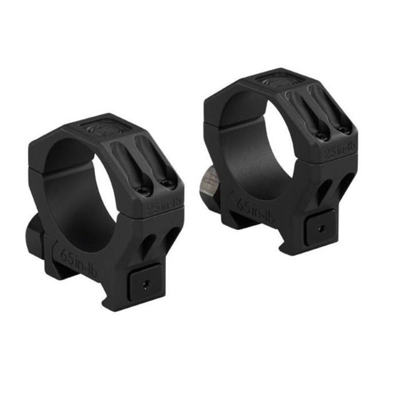 Sig Sauer Alpha 6 Scope Ring Set, Rings and Adapters, 30mm Tube, Low Height 0.85 in