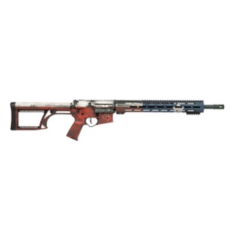 Alex Pro Firearms Texas Edition 6.8 SPC Hunter AR-15 Rifle 18" Texas Flag Camo 24rd