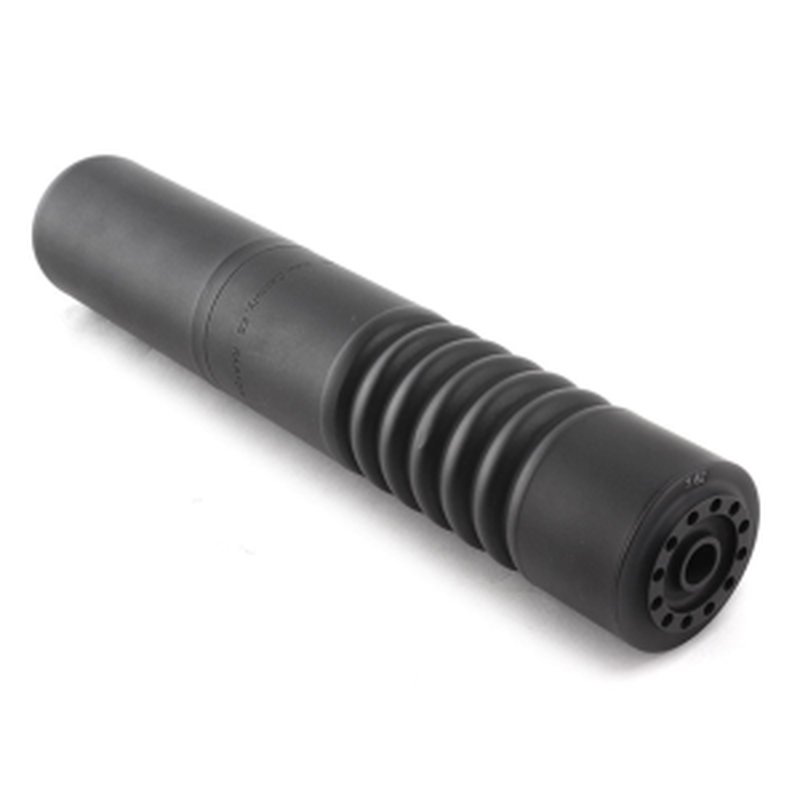 AB Suppressors Raptor 7.62mm 6-Stack Suppressor 5.5in Flush Reflex Mounts F22-76-BB3