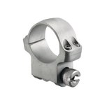 Ruger 90290 Hawkeye 1" Medium Matte Stainless Single Scope Ring