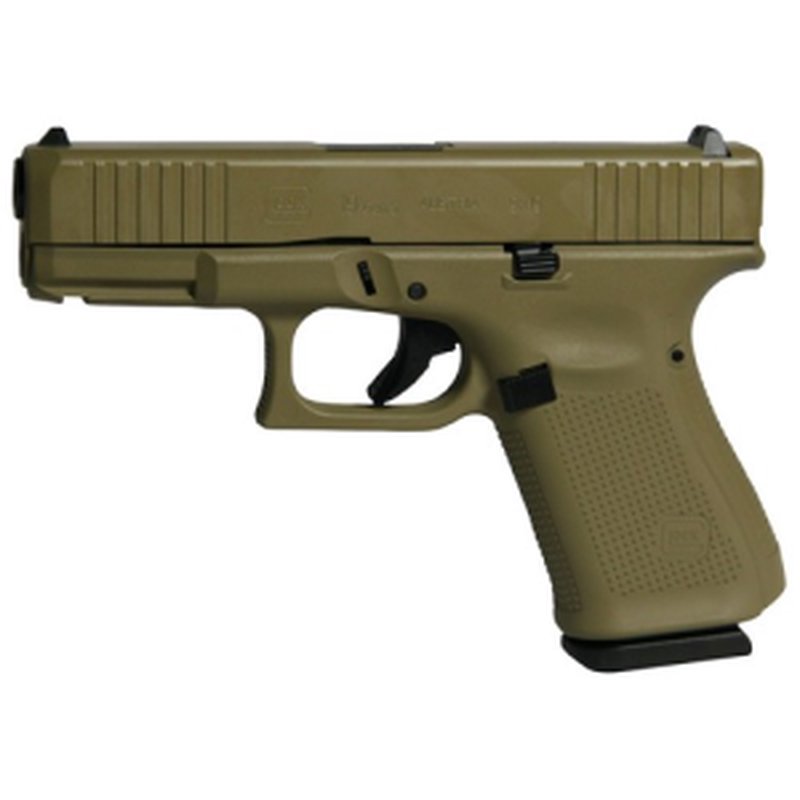 Glock G19 Gen 5 9mm 4.02 Fixed Sights 15rd FDE