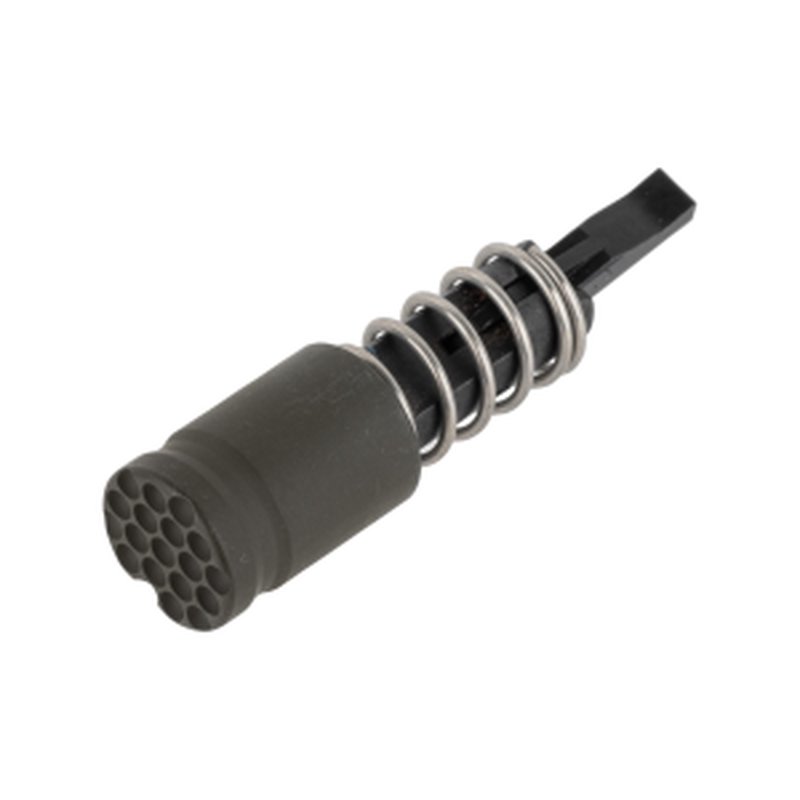 Forward Controls Design Low Drag Forward Assist - Dimpled - OD Green