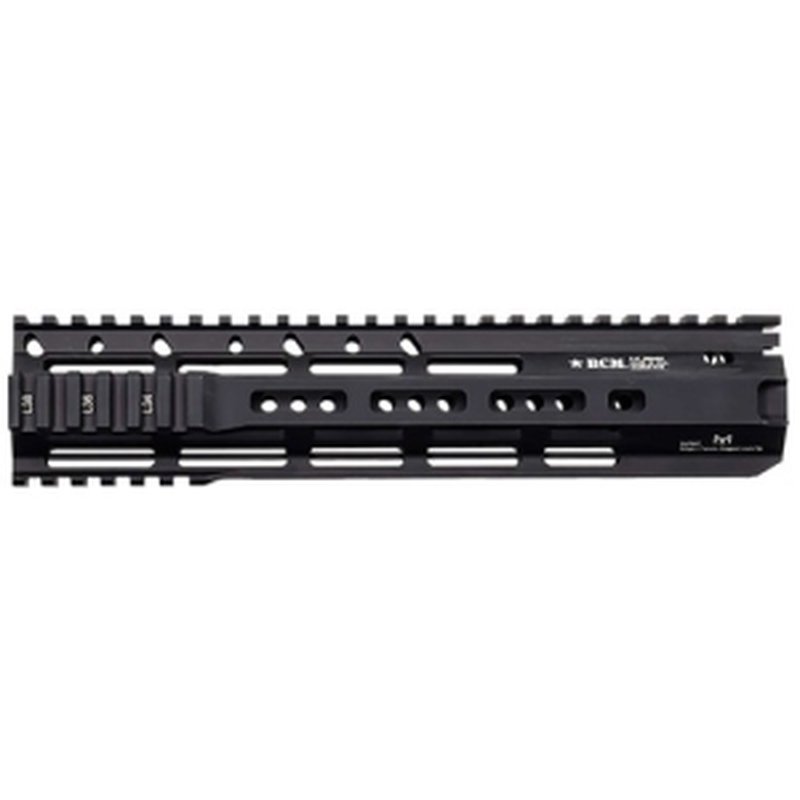 BRAVO COMPANY RAIDER-M10 Rail Black 10\" M-LOK Free-Floating AR