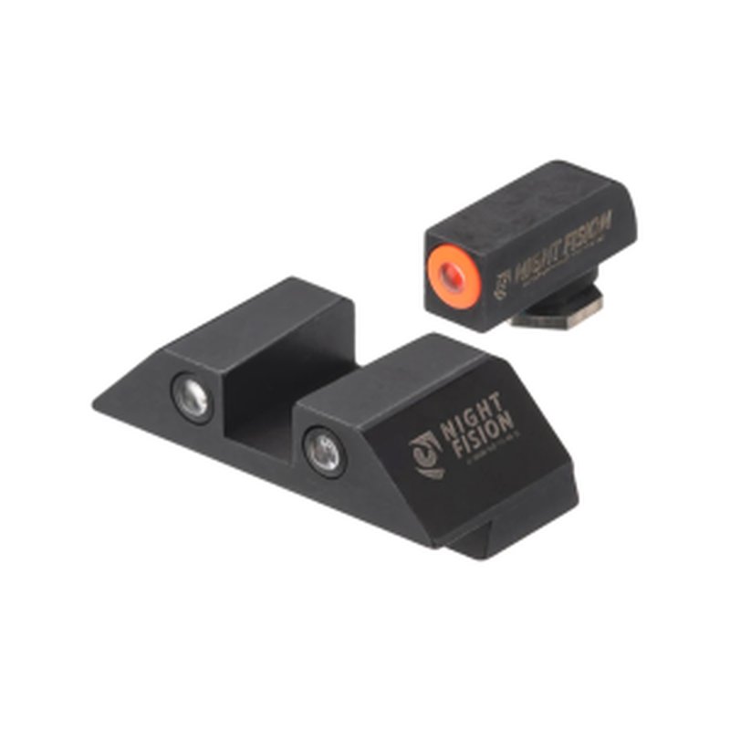 Night Fision GLK-003-003-OGZG Perfect Dot Night Sight Set for Glock 42/43/43X