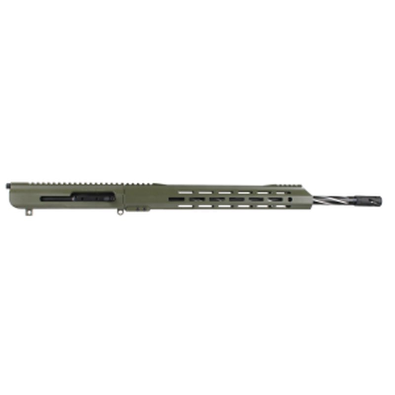 BC-10 | .308 Right Side Charging Upper | 20" 416R SS Black Nitride Bear Claw Fluted Heavy Barrel | 1:10 Twist | Rifle Length Gas System | 15" MLOK Split Rail | with BCG & Charging Handle