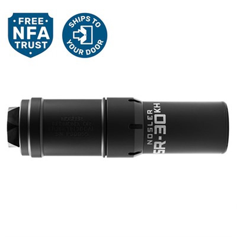 SR-30KH (HUB) 30 Caliber Rifle Suppressor