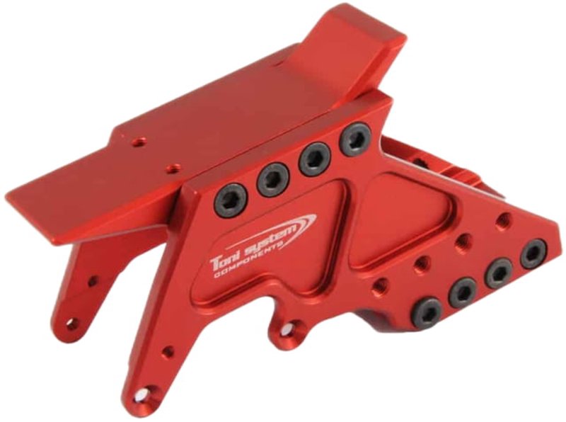 Toni System Multiple Red Dot Mount for Glock 17/34 Gen 4 (and more) - Red