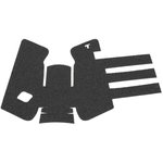 Talon Grips Glock Gen3 Rubber Adhesive Grip 17 22 24 31 34 35 37 Black 103R