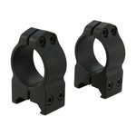 Warne 201M Maxima Picatinny/Weaver 1 Medium Black Matte
