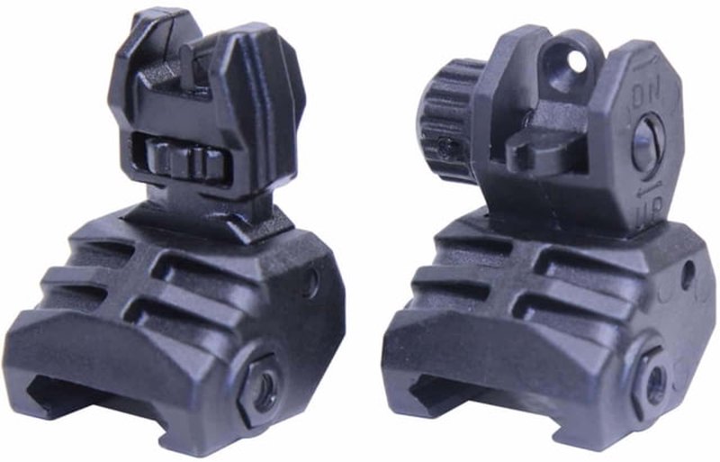 Guntec USA AR-15 Tactical Polymer Folding Sights GT-TPS