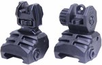 Guntec USA AR-15 Tactical Polymer Folding Sights GT-TPS