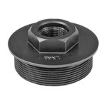 Yankee Hill Machine Co Universal Suppressor Mount 1/2-28 Thread Melonite QPQ Black