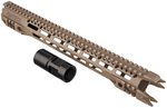 Fostech MACH-1 16 inch AR-15 Tactical Rail Flat Dark Earth