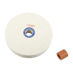 Bacon Felt Company Soft Felt Polishing Wheel 6" Diameter 1/2" Arbor