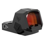 Swampfox Sentinel II 1x20 Micro Red Dot 3 MOA Optic - Blackout Rear Sight - SNL2120-RMS