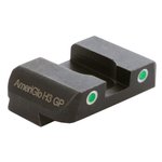 AmeriGlo Pro Green Tritium 2-Dot Rear Sight for Glock GL-227R