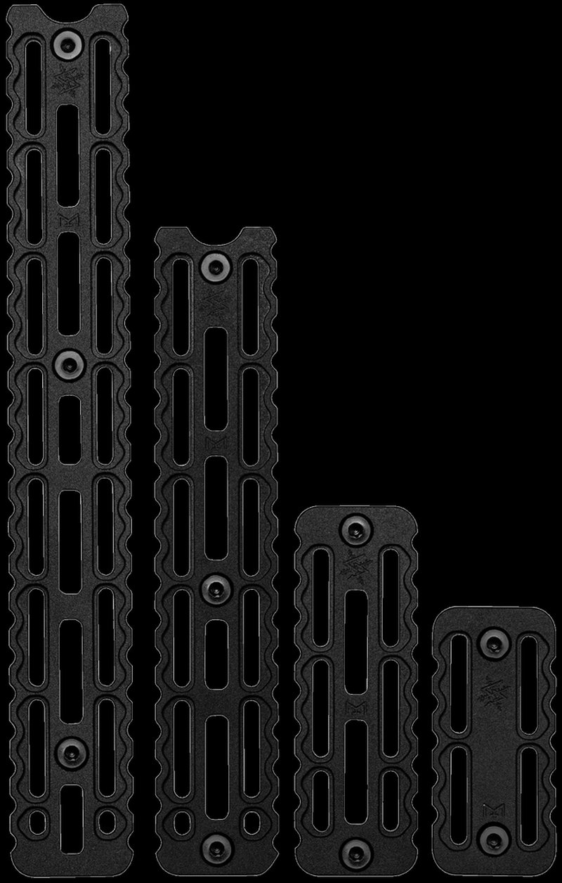 Seekins Precision MRAS ARCA M-LOK Rail 3.3in Black Anodized Aluminum