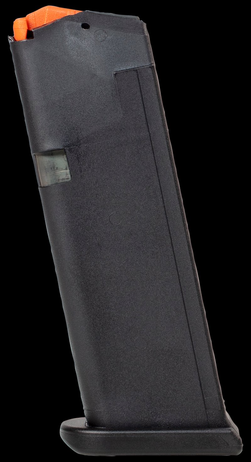Glock G23 Gen5 OEM .40 S&W 10-Round Magazine 65282 Black Polymer Orange Follower