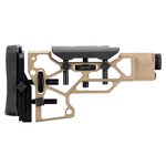 MDT SRS Short Standard Skeleton Rifle Stock Flat Dark Earth - For Rifles with Tactical Precision