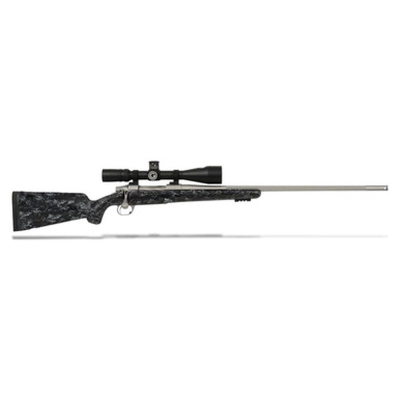 Gunwerks LR1000 7LRM Fluted Stainless Barrel Black Gray