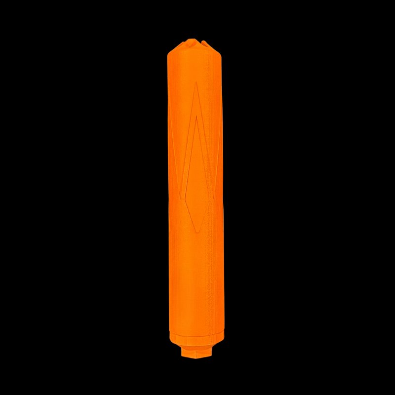 Whisperchicks Whisper 556 HUB Orange 5.56 NATO Suppressor