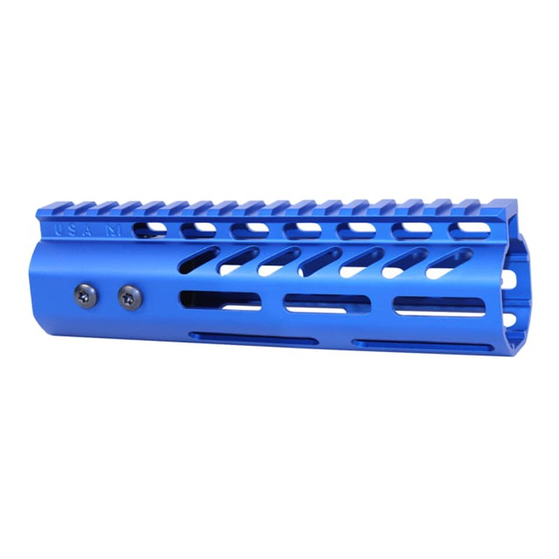 Guntec USA .308 Caliber Ultra Lightweight Thin M-LOK System Free Floating Handguard w/Monolithic Top Rail