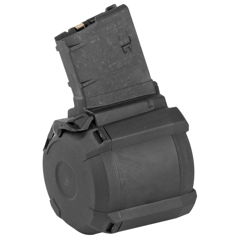 Magpul PMAG D-50 50-Round Drum Magazine 7.62x51 NATO/.308 SR25