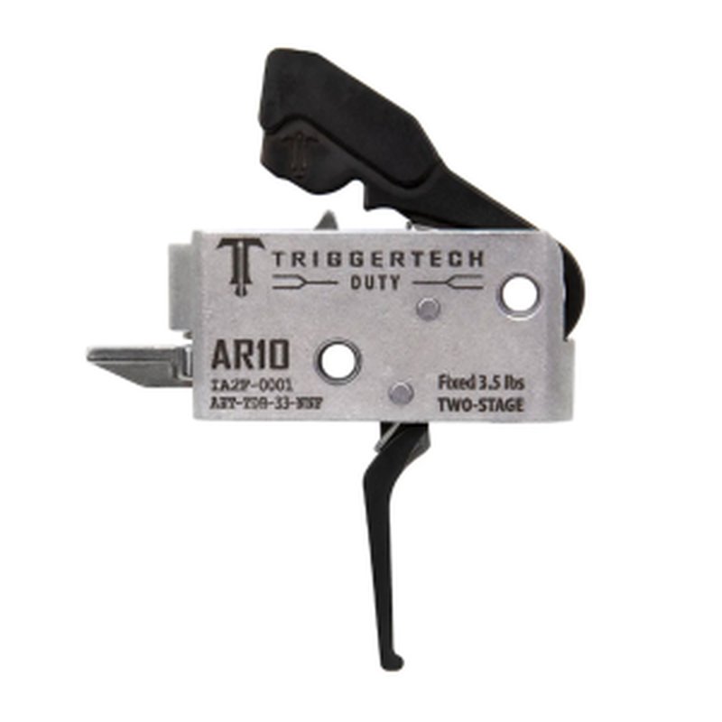 TriggerTech AR-10 Duty Flat Two Stage Trigger AHT-TDB-33-NNF