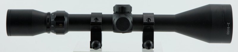 Truglo Buckline LPVO Scope 3-9x50mm, 1in Tube, BDC Reticle