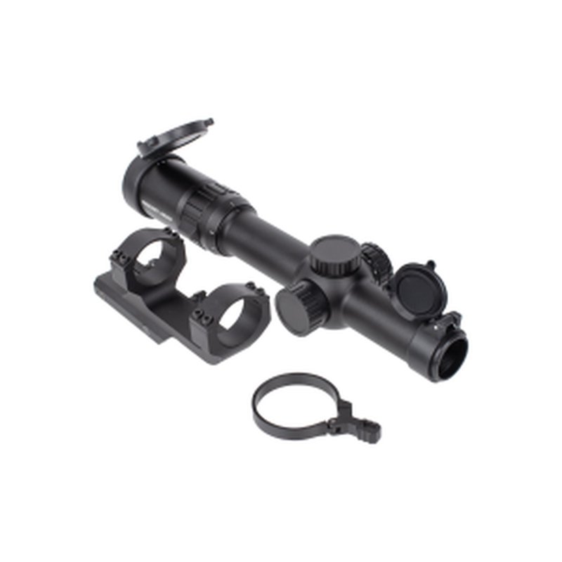 Primary Arms SLx 1-6x24mm FFP Rifle Scope Illuminated ACSS-RAPTOR-5.56/.308 with Scope Mount and Magnification Lever