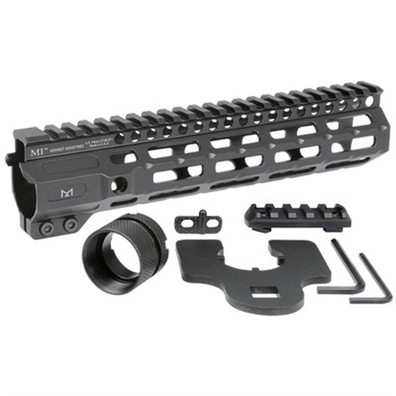 Midwest Industries Combat M-LOK Free Float Handguard AR-15 Black
