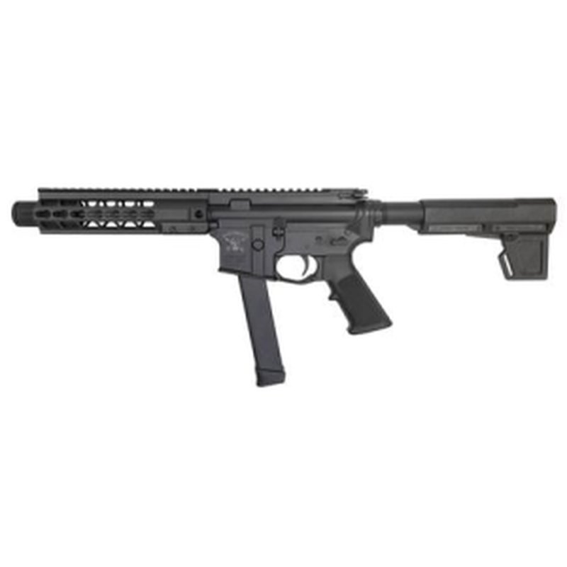 Brigade 9mm Graphite Black Cerakote Battle Pistol w/ KeyMod Rail and Forged Lower Receiver